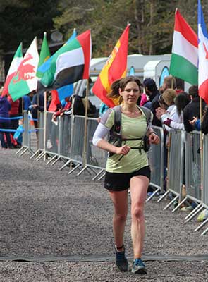 Caroline McKay Finishing The Fling 2013