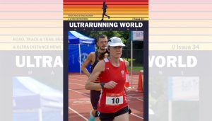 Ultrarunning world magazine cover